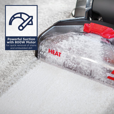 BISSELL ProHeat 2X Revolution, Carpet Cleaner, Carpet Stain Remover Outcleans the Leading Rental
